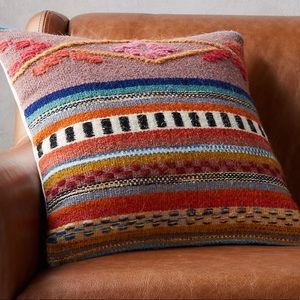 CB2 - BOHO 16" THROW PILLOW WITH INSERT - LIKE NEW